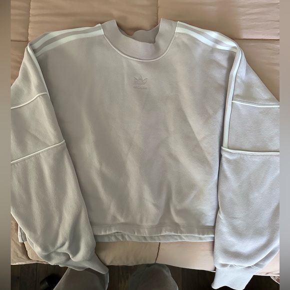 Adidas Cropped Sweatshirt - Picture 1 of 5